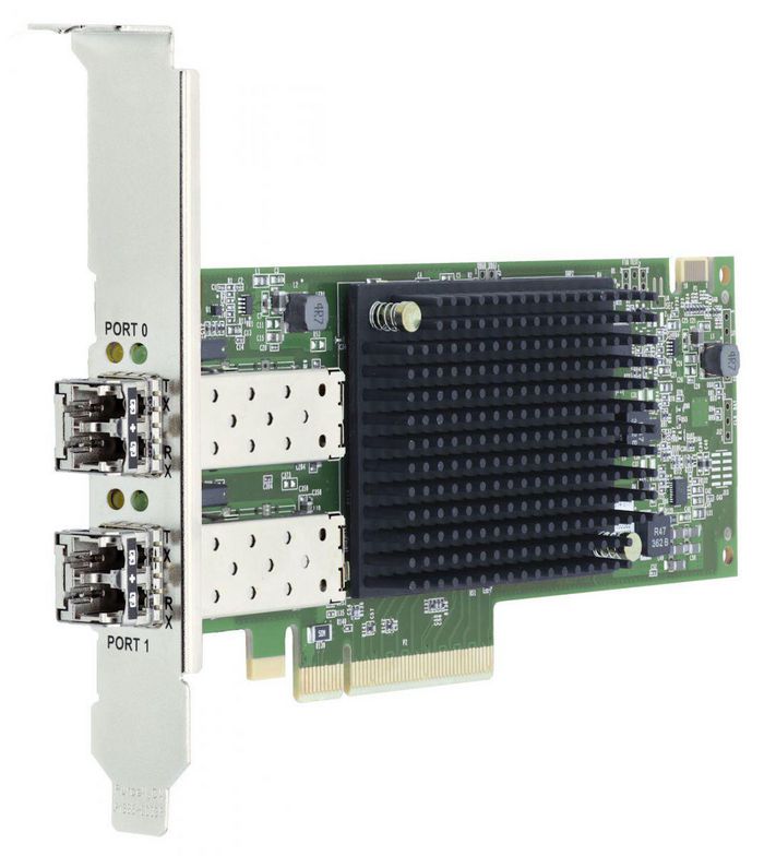 Lenovo ThinkSystem Emulex LPe35002 32Gb 2-port PCIe Fibre Channel Adapter - W125503631