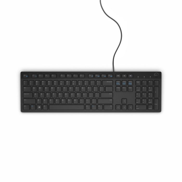 Dell Multimedia Keyboard KB216 - Russian (QWERTY) - Black - W125504180