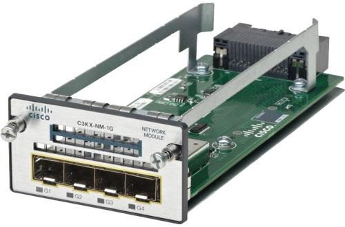 Cisco Four Gigabit Ethernet Port Network Module, spare - W125507922