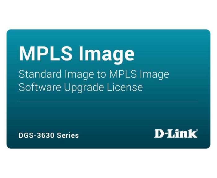 D-Link Standard Image to MPLS Image Upgrade License for DGS-3630-28SC - W125508549