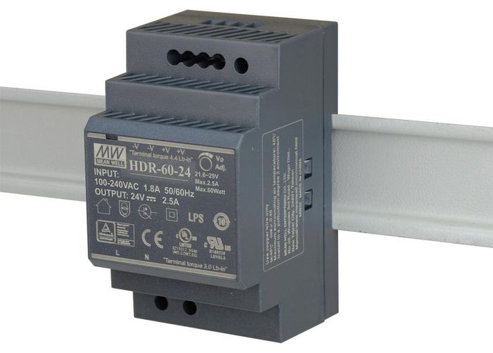 D-Link 60W, 24VDC, Ultra Slim DIN Rail PSU - W125508569