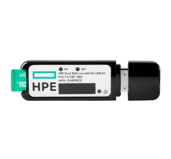 Hewlett Packard Enterprise 32GB microSD RAID 1 USB Boot Drive - W125515059
