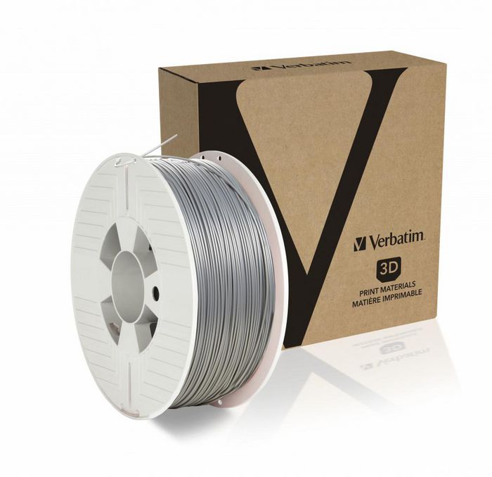 Verbatim ABS Filament, 1.75mm, 1kg, Silver - W125625561