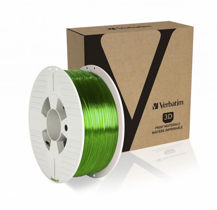 Verbatim 1.75 mm, PET-G, 8.1 KJ/m2, Green - W125625570