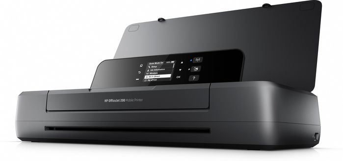 HP OfficeJet 202C Mobile Printer, Inkjet, 9ppm, A4, 512MHz, 128MB, 2" - W125645992