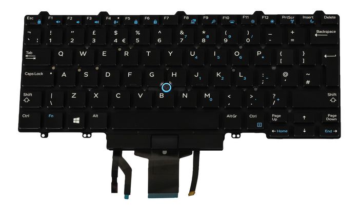 Dell Keyboard (English), Black - W124693671