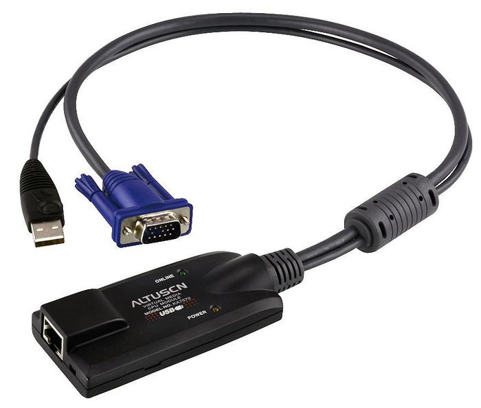 Aten USB - VGA to Cat5e/6 KVM Adapter Cable (CPU Module) - W124492158