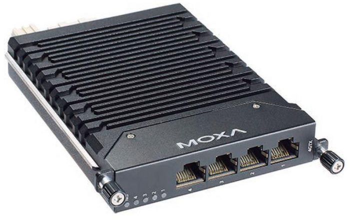 Moxa Ethernet and PoE+ modules for the PT-G7728/G7828 Series and MDS-G4012/20/28 Series - W124485384