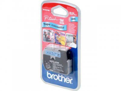 Brother Tape Black on Blue 9mm - W124492202
