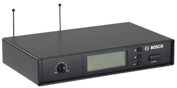 Bosch MW1-RX-F5 RECEPTOR PARA MICROFONE SEM FIO EM UHF - W126204356