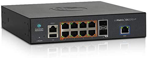 Cambium Networks L2/L3, Managed, 8 x PoE Gigabit Ports, 2 x SFP, Fanless - W125165615