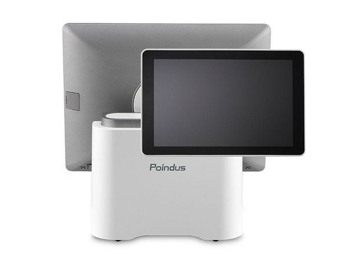 Poindus 2nd display with double hinge - W125107475