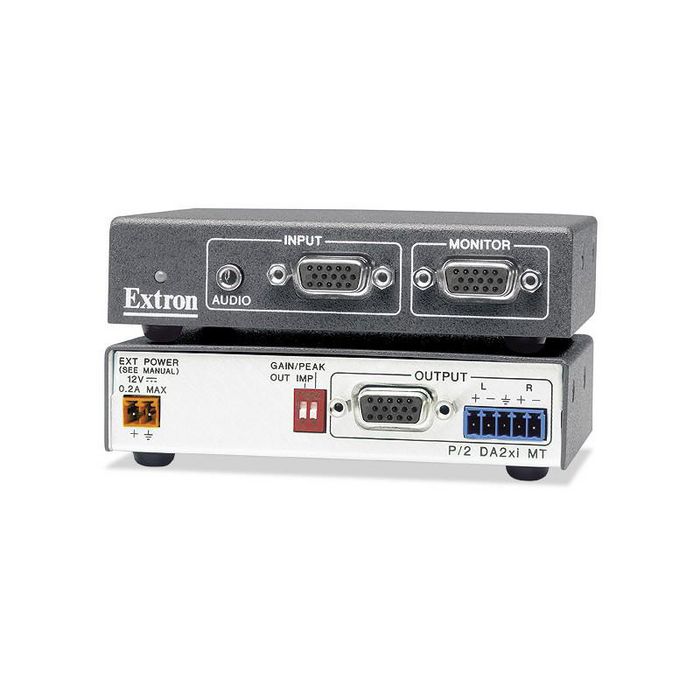 Extron P/2 DA 2xi MT, Two Output VGA and Audio Distribution Amplifier - W124426088