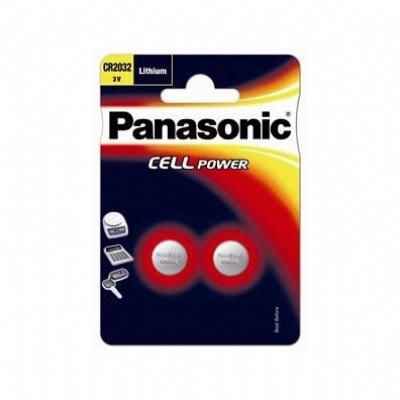 Panasonic CR2032, 1x2, 3V, 220mAh - W124682968