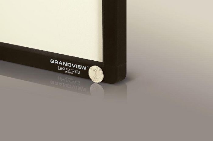 Grandview View area, 16:10 Ultra HD 4K WB7 PS White fabric & Fixed frame - W124384086