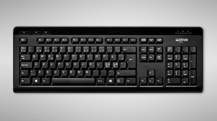 Jobmate Pan Nordic keyboard, black - W125290973