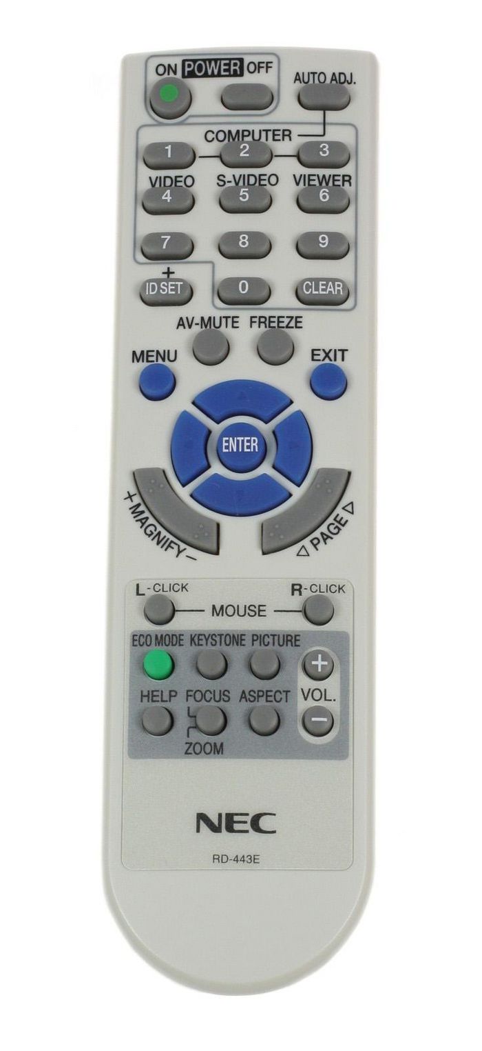 Sharp/NEC Remote-C RD-443E VT580G/480/58 - W125284824