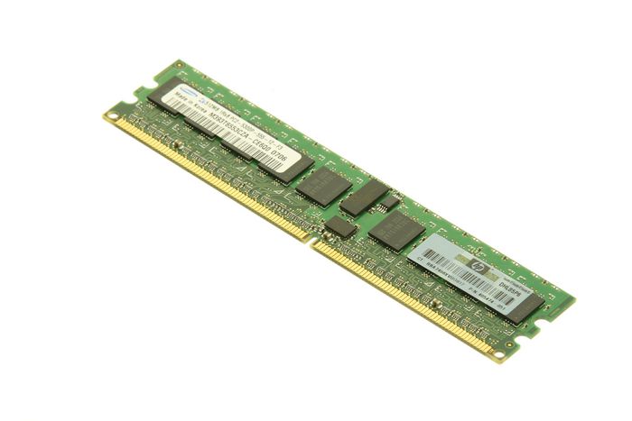 Hewlett Packard Enterprise 512MB, 667MHz, PC2-5300, registered DDR2 Fully Buffered DIMMs (FBD) memory module - W124713799