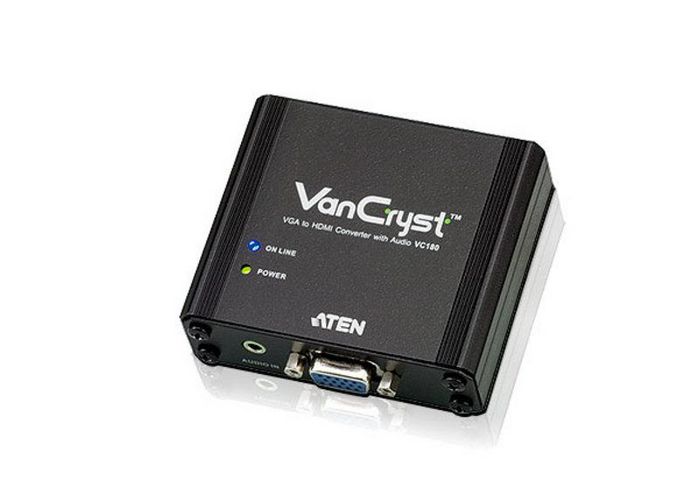Aten VGA to HDMI Audio/Video converter - W124491142