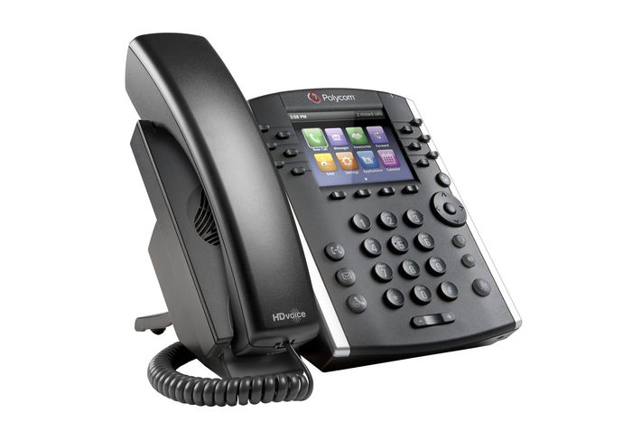 Poly Business Media Phone, 12-Line, HD Voice, 2 x Fast Ethernet RJ-45, 8.89 cm (3.5") TFT (320 x 240), PoE - W125084618