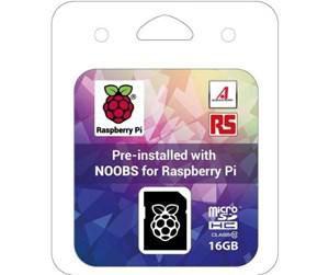 Raspberry Pi Pi Raspberry NOOBS microSDHC 16GB - W125166330