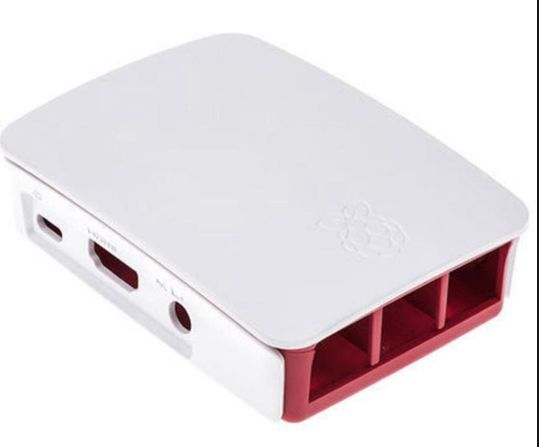 Raspberry Pi Pi 2 / Pi 3 / Model B+ (Red/White) - W125290019