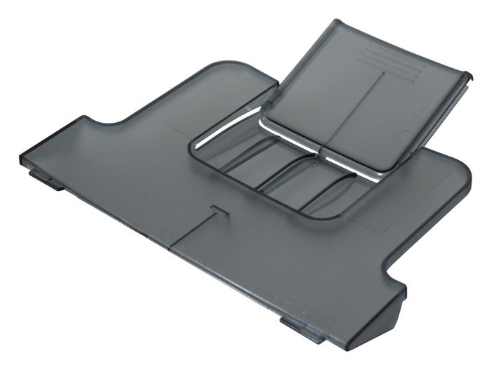 HP Paper output tray - Face down paper output tray assembly on top rear of printer - W124771281