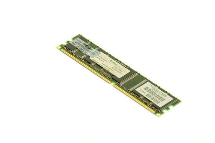 Hewlett Packard Enterprise 128MB, 266MHz, PC2100, registered ECC DDR SDRAM DIMM memory module - 1.2-inch - W124571747