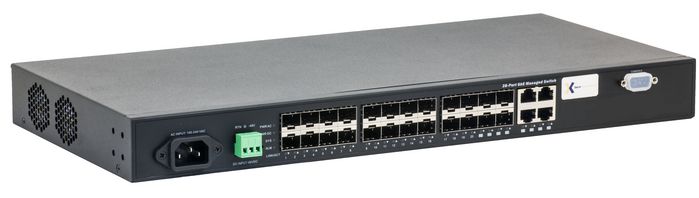 Barox 19"-switch with 24 optical ports with management and DMS - W125434239
