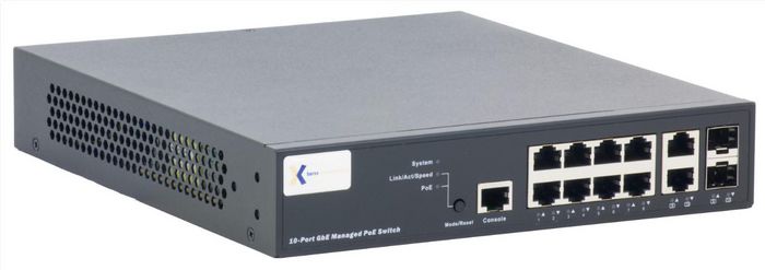 Barox 19"-Switch with management and PoE + - W125434242