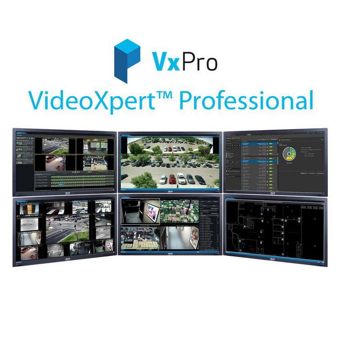 Pelco 1 channel license for VideoXpert Professional, plus three year SUP - W124778244