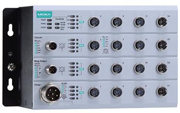 Moxa EN 50155 12+4G/24+4G-port Gigabit Ethernet switches with up to 20 PoE ports - W125121669