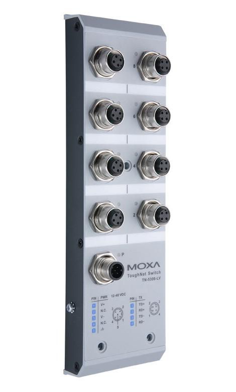Moxa EN 50155 8-port unmanaged Ethernet switches - W125087794