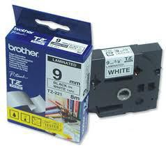 Brother P-Touch Tape Black on White - W125341975