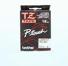 Brother P-Touch Tape Black - W124876116