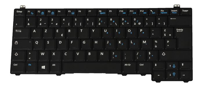 Dell Keyboard (French), Black - W124893789