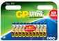 GP Batteries Ultra Plus Alkaline AAA batteri, 24AUP/LR03, 10-pack