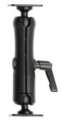 Brodit Heavy duty Pedestal Mount, with ball head and wingnut, black