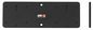 Brodit Extention plate, 145x50x5 mm, With predrilled AMPS-standard holes