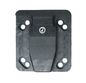 Brodit Device mounting adapter, Male piece. AMPS-standard holes. Use with item 215053, 215054 or 215055.