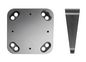 Brodit Extension mounting plate, angled 15°. With 6 predrilled holes.