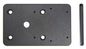 Brodit Mounting plate (80x50x5mm). AMPS-standard.