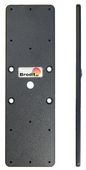 Brodit Vertical Mounting plate, 155x50x5mm
