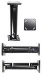Brodit Pedestal mount 6". Total length: 150 mm, Mounting plate: 50x50 mm, 2xAMPS holes, Includes 1 Allen key, Black
