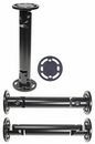 Brodit Pedestal Mount with mounting plate, black