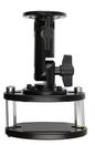 Brodit Forklift mount with heavy duty Pedestal Mount, 4", Fits rods, poles, tubes, plates, pipes with thickness 5-130 mm and width max 87 mm
