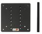 Brodit Mounting plate with Vesa 75/100+ multiple AMPS holes