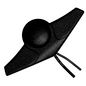 Brodit Antenna SmartWing glass antenna GSM/AMPS/3G/GPS 2,5m FME/f