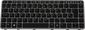 HP Backlit keyboard - Featuring DuraKeys and spill resistance - Includes keyboard cable and backlight cable (Spain)