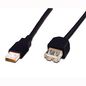 Digitus USB 2.0 extension cable, type A M/F, 3.0m, USB 2.0 conform, bl